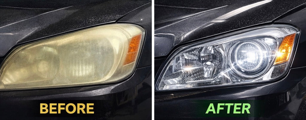 RestoreX™ Headlight Kit – Restore Your Car Lights in Minutes (Like New Again)